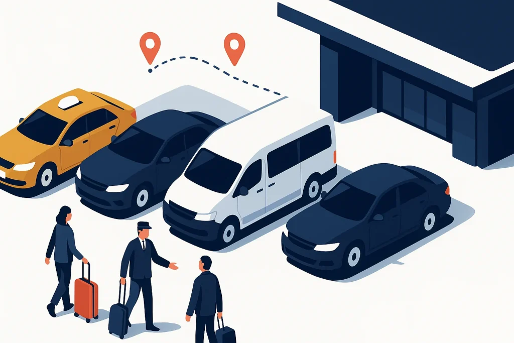 Orlando airport transfer guide illustration