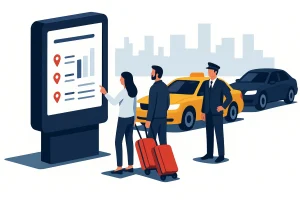 Taxi from JFK to Manhattan cost illustration